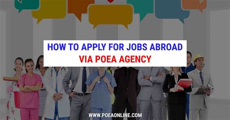 poea job hiring abroad 2024|Abroad jobs in POEA .